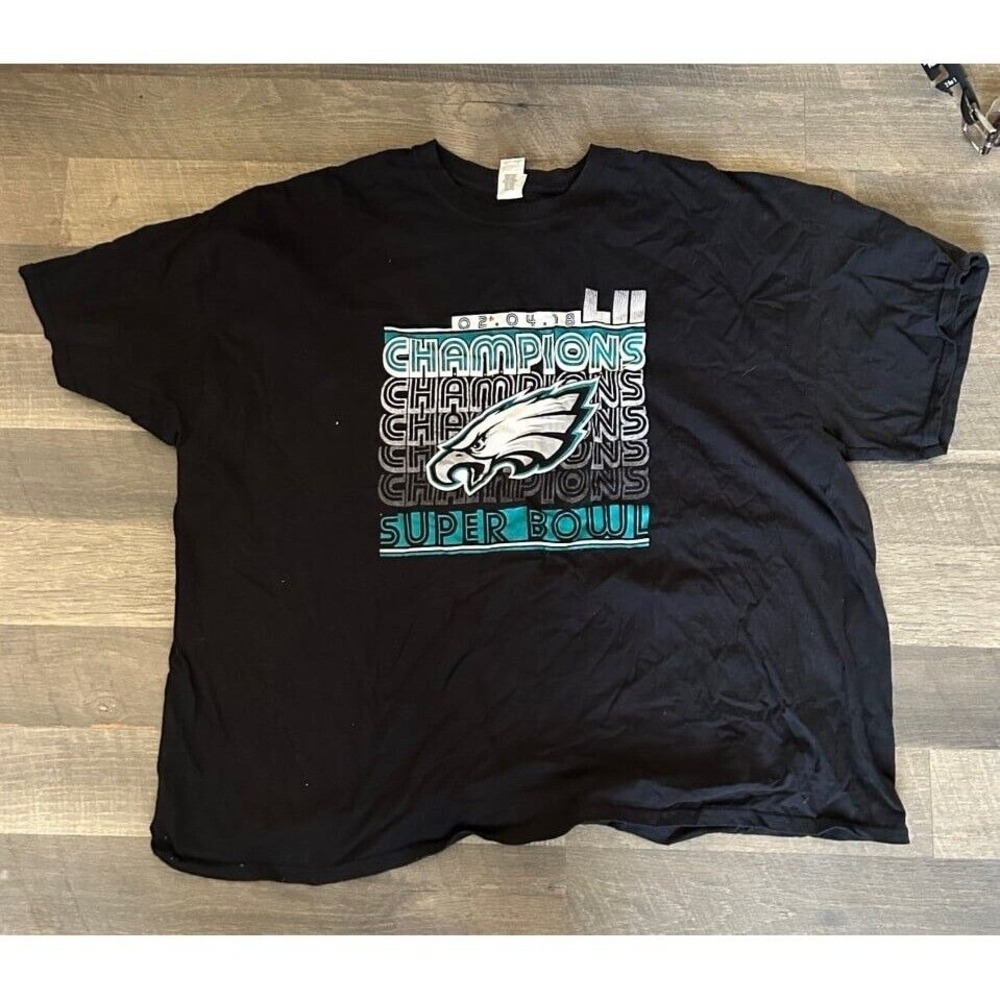Eagles Men 4XL Super Bowl Champs T-Shirt 2018‎